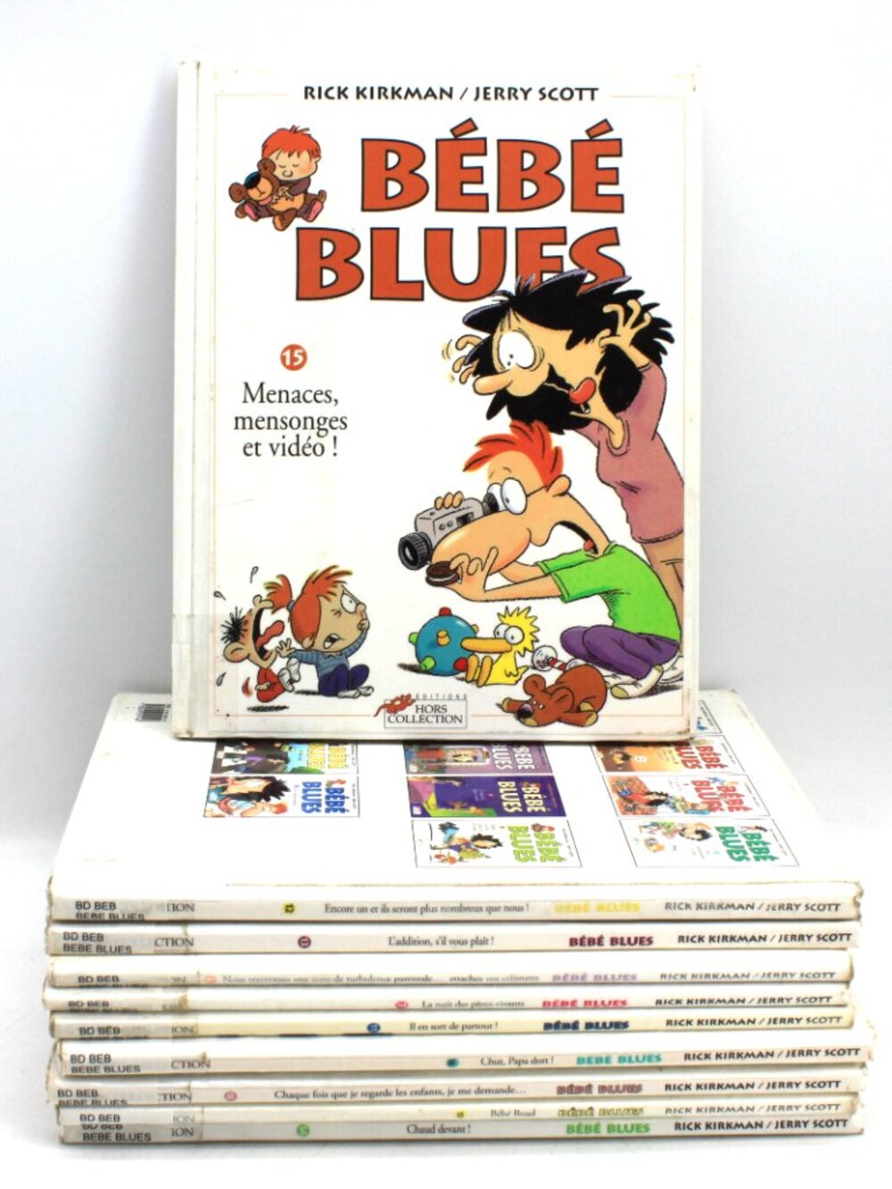 Lot Of 10 Bd Livre Books Rick Kirkman/ Jerry Scott - Bébé Blues French